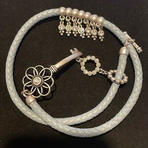NWT Premier Designs Keeper Wrap Bracelet Silver Tone